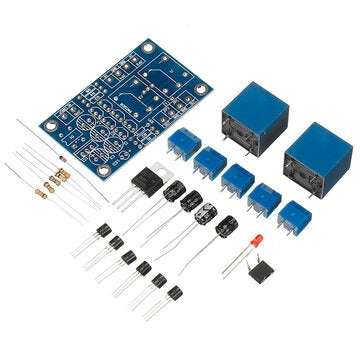 Two-channel Power Amplifier Speaker Protection Board 15A High-Power Relay Start-Up Delay And DC Prot