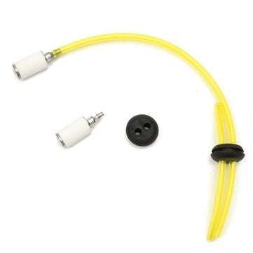 Two Hole Fuel Line Filter Grommet 2 Hose Pipe Gas Tank Breather Strimmer