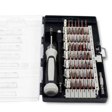Upgraded Version 6100B Precision Screwdriver Set  56 Mini Multi Bits Cell Phone Professional Electro