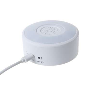 Tuya 2.4G WiFi 433Mhz Wireless Alarm Siren Gateway Hub Night Light Home Security Alarm Work With Ale