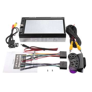 SWM-8010B 7 Inch Touch 2 Din MP5 Stereo Car DVD Player bluetooth FM Radio Rear Camera