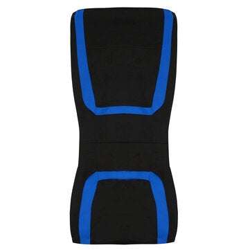 Universal Car Seat Covers Polyester For Auto Truck Van SUV 5 Heads Blue & Black