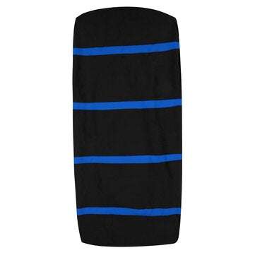 Universal Car Seat Covers Polyester For Auto Truck Van SUV 5 Heads Blue & Black