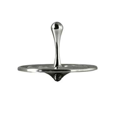 Super Stainless Steel Bead Spinning Top Base Professional Table Top Desk Toy (TYPE: A)