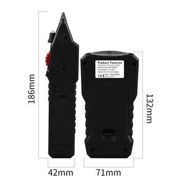 TASI TA8866D High Quality RJ11 RJ45 8P 6P Telephone Wire Tracker Network Cable Tester Detector Line