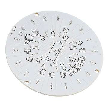 Touch Control Full Color LED Lighthouse Kit MCU Control Animation Mode Round Ring DIY Electronic Pro