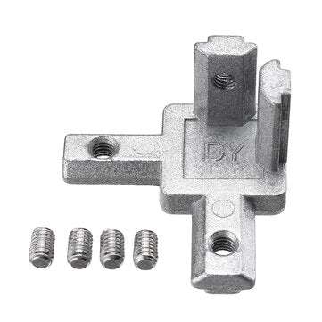 Suleve CJ20 T Slot 3 Way 90 Degree Inside Corner Connector Joint Bracket for 2020 Series Aluminum