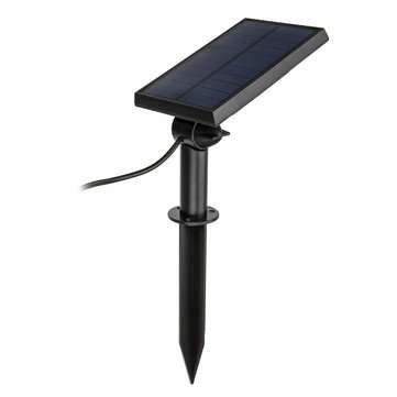 Solar 7 LED Color Changing Spot Light Wall Garden Outdoor Yard Landscape Lamp
