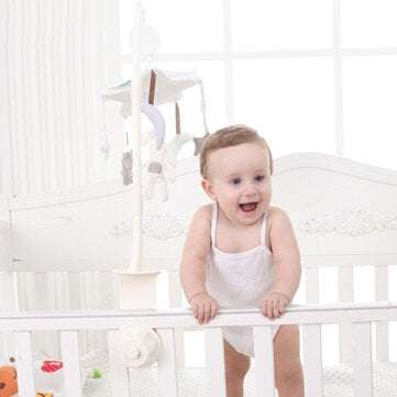 Musical Baby Crib Mobile Toy Rotating Bed Bell Baby Accompany Sleep To Appease Emotions Baby Educati