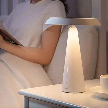 MIUO T03 Cosmetic Mirror Table Lamps High-definition Make-up Mirror Stepless Dimming USB Charging 90
