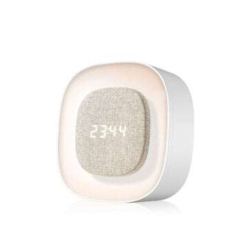 Smart X901 Bedroom Night Light Alarm Clock Touch Sensor LED Digital Snooze Clock Wake-Up Lamp From