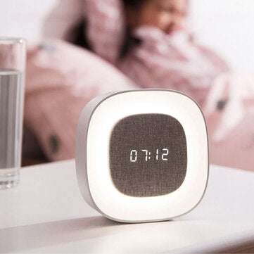 Smart X901 Bedroom Night Light Alarm Clock Touch Sensor LED Digital Snooze Clock Wake-Up Lamp From