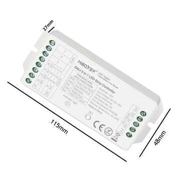 MiBOXER DL5 5 IN 1 LED Strip Controller Common Anode Compatible with remote control/DALI Bus Power S