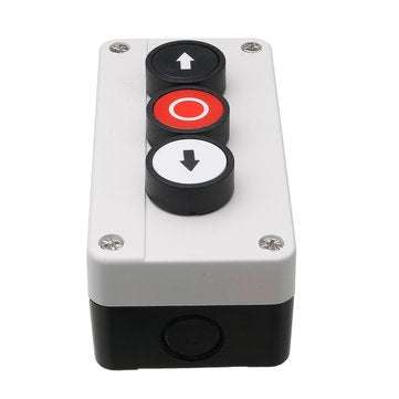 Push Button Station Up Down Arrows with Stop Button Hoist Roller Shutter Door
