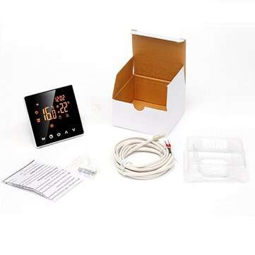 Smart Home High-power Touch Screen Electric Heating Thermostat with WIFI Function