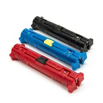 Multi-function Electric Wire Stripper Pen Rotary Coaxial Wire Cable Pen Cutter Strip... (COLOR: RED)