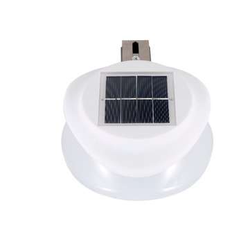 Solar Powered 9 LED Fence Light Outdoor Garden Wall Lobby Pathway Lamp Waterproof