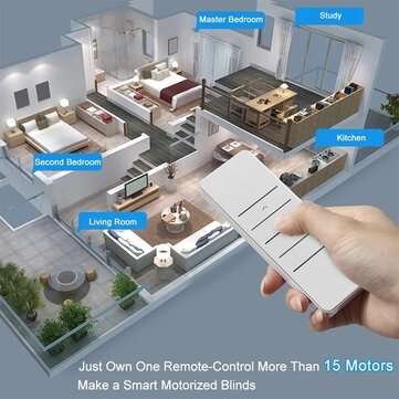 RSH-MC08 EU Plug Smart Motorized Chain Roller Blinds Tuya WiFi Remote Voice Control Shade Shutter Dr