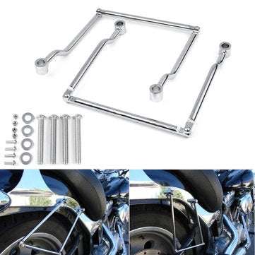 Motorcycle Side Saddlebags Luggage Support Bar Bracket Universal For Harley/Honda/Yamaha/Suzuki/Kawa