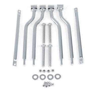 Motorcycle Side Saddlebags Luggage Support Bar Bracket Universal For Harley/Honda/Yamaha/Suzuki/Kawa