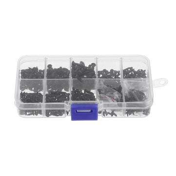 Suleve MXCP4 500Pcs P hilips Button Head Screw Carbon Steel Mini Electronic Notebook Laptop Repai
