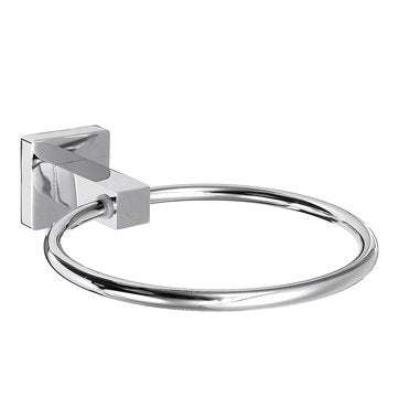 Stainless Steel Silver Toilet Towel Storage Holder Wall Mounted Bathroom Rack