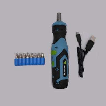 Tonfon 3.6V 2000mAh Electrician Current Tester Electric Screwdriver USB Household Cordless Electric