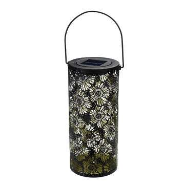 Solar Power Flower Lantern LED Lamp Garden Light Outdoor Landscape Decorative