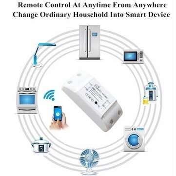 Smart Home Circuit Switch/Breaker Wireless Remote Control Timing Function Support Voice Control Supp