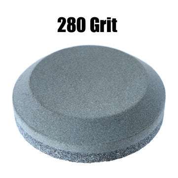 Sharpening Stone Dual Grit 120# 280# Whetstone Alumina Kitchen Round Grinding Stone Household Blade