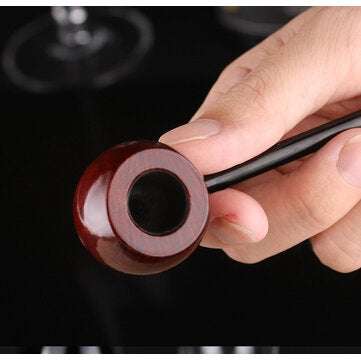 Sanda SD570B 1 Set Smokin Pipe Small Durable Smokin Cigarettte Pipe TobaCcco Cigaar Pipes Gift box A