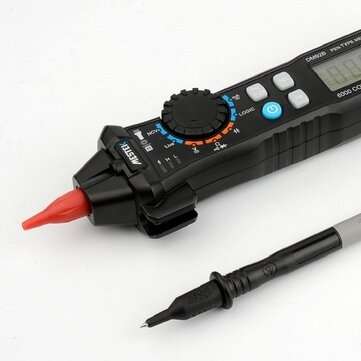 MESTEK DM92B Digital Multimeter 6000 Counts Pocket Pen Style Auto Range Multimeter NCV Detection DC/