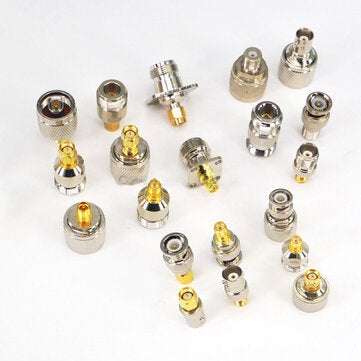 RFN01 SMA RF Adapter 20 Kit N Type to SMA BNC to SMA TNC to SMA RF Connectors Adapter with Box
