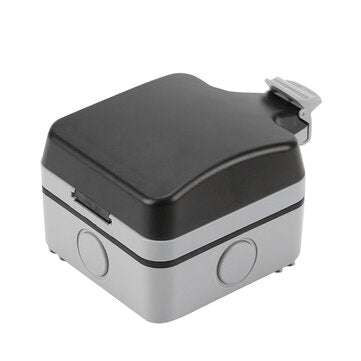 Single/Double Outdoor Plug Socket Box Waterproof Electrical Switched Protecter (TYPE: 1)