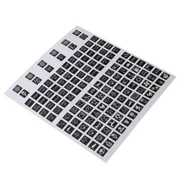 Rocker Switch Label Decal Circuit Panel Sticker For Car Marine Boat Truck Instrument