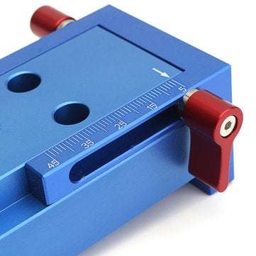 Mini Kreg Style Pocket Slant Hole Jig System Kit with Step Drill Bit Woodwork Tool Set