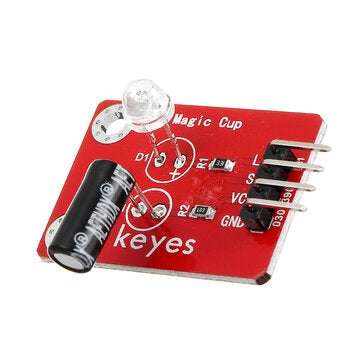 Keyes Brick 2Pcs Magic Light Cup Sensor Modules(pad hole) with Pin Header Digital Signal