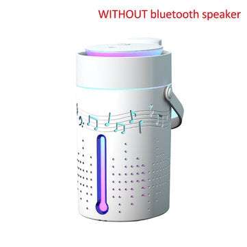 LED Air Humidifier Ultrasonic Mist Aroma Diffuser Purifier bluetooth Speaker (TYPE: B)