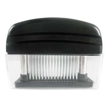 KC-MH05 Loose Meat Machine Meat Tenderizer Needle With 48 Stainless Steel Blades ... (COLOR.: BLACK)