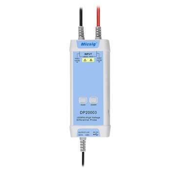 Micsig Oscilloscope 5600V 100MHz High Voltage Differential Probe DP20003 Kit 3.5ns Rise Time 200X /