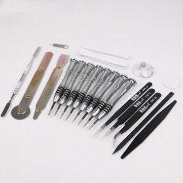 KGX K-1104 21 in 1 Repair Opening Steel Disassembly Maintenance Tool Kit Smart Phone Notebook Tablet