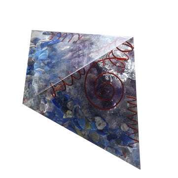 Himalayas Stone Orgone Pyramid Energy Generator Tower Home Decorations Reiki Healing Crystal