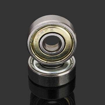 Machifit 10pcs 626ZZ 6x19x6mm Steel Sealed Shielded Deep Groove Ball Bearing
