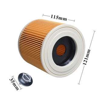 HEPA Filter Vacuum Cleaner Replacement Accessories for KARCHER A WD Series
