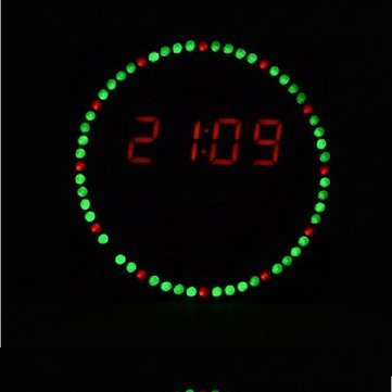 Geekcreit Upgrade DIY EC1515B DS1302 Light Con... (DESIGN: REDDIGITALTUBERED&GREENLEDWITHOUTHOUSING)