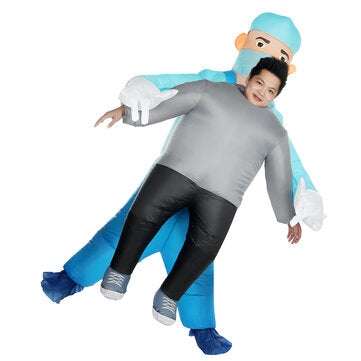 Halloween Doctor Holding People Inflatable Clothing Stage Performance Inflatable Clothing Devil Funn