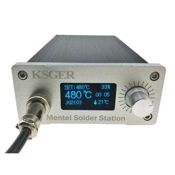 KSGER T12-A Soldering Station Electric Iron STM32 OLED Screen Size 1.3 T12 Temperature Controller