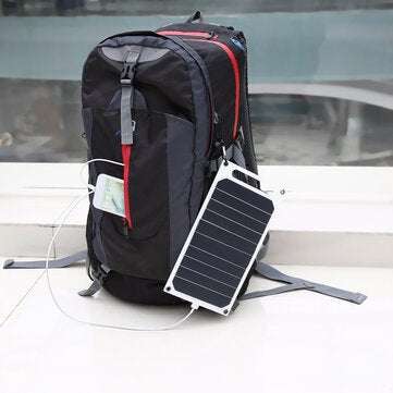 Excellway 5V 10W Portable Solar Panel Slim & Light USB Charger Charging Power Bank Pad
