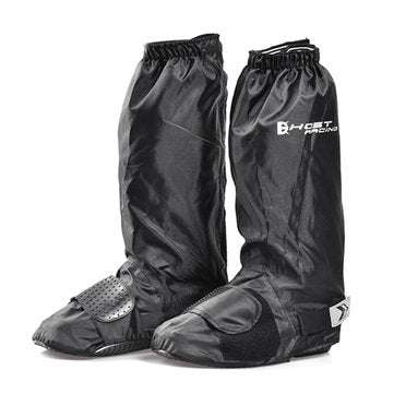 GHOST RACING Waterproof Shoe Rain Covers Motocross Motorcycle Gear Bike Reusable Anti... (SIZE 3: M)