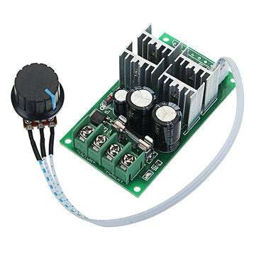 DC 6-60V 30A PWM DC Motor Speed Regulator High Power Speed Controller 6V 12V 24V 36V 48V 60V Support